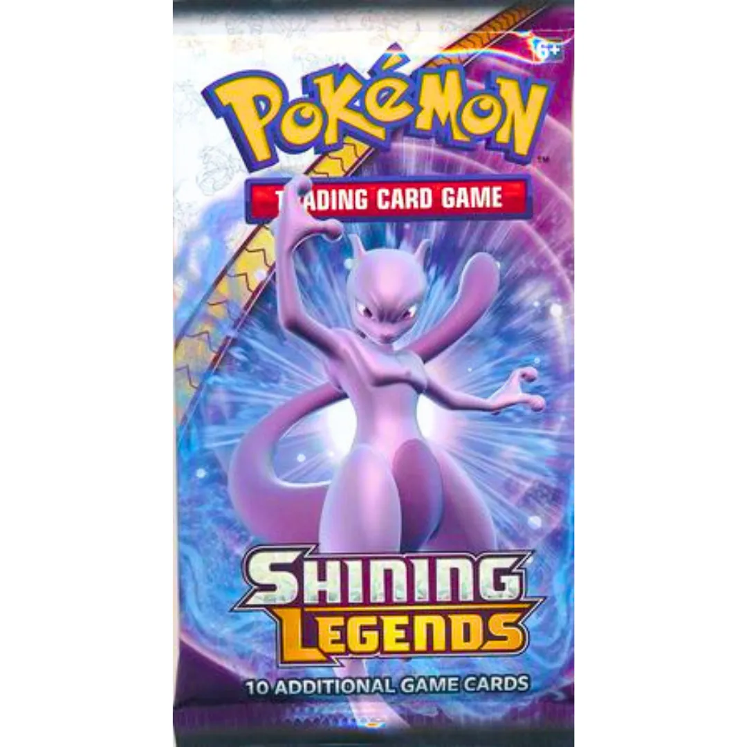 shining legend booster box Psa 8 2017 Pokemon Sun And Moon Shining Legends Booster Pack main image 0