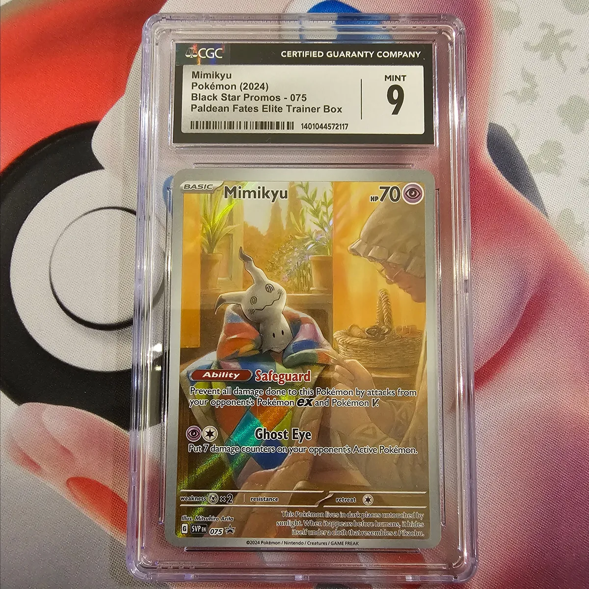 CGC Mint 9 | Mimikyu - Black Star Promos / Paldean Fates (075) | Graded  Pokemon  Whatnot: Shop, Sell, Connect