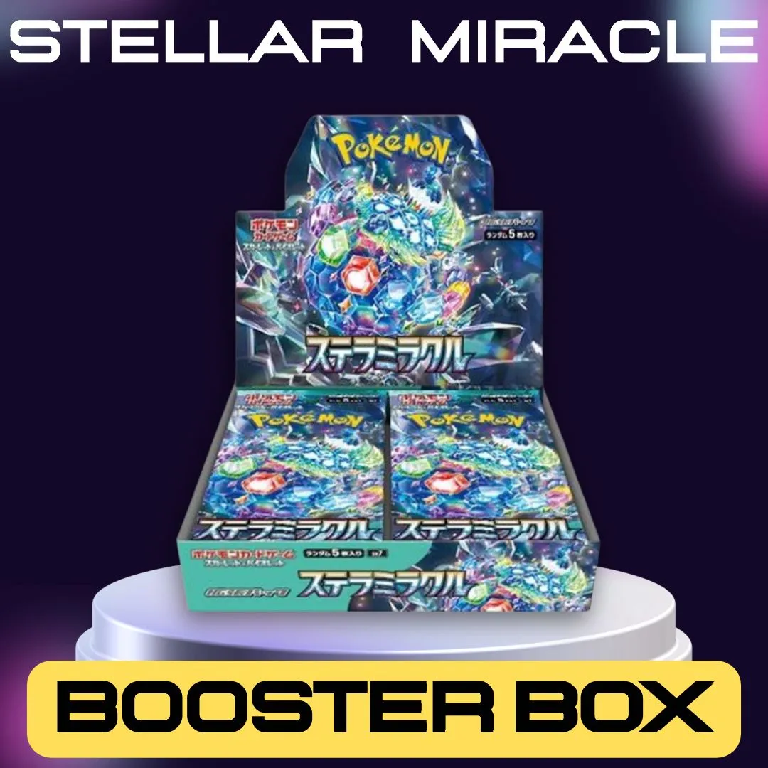 stella miracle booster box Pokemon Card Stellar Miracle Korean Booster Box New Sealed sv7 Korean  version