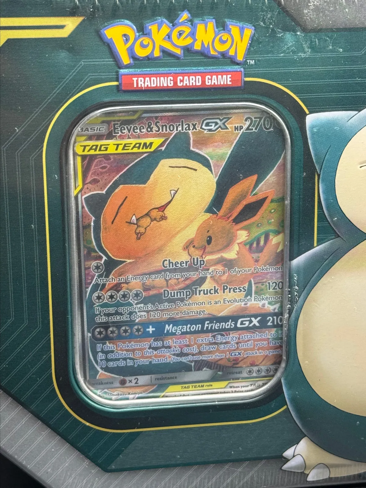 Eevee & Snorlax Tag Team Tin  Whatnot: Shop, Sell, Connect