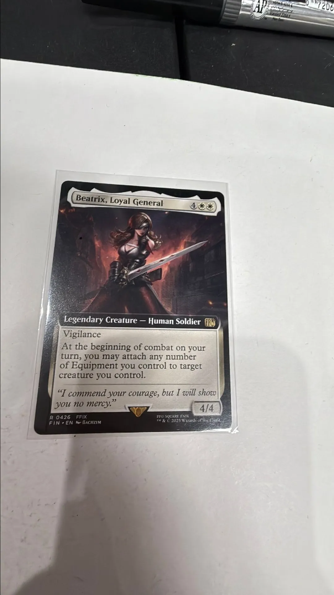 Mtg Final Fantasy Beatrix loyal general full art  Whatnot: Shop, Sell,  Connect