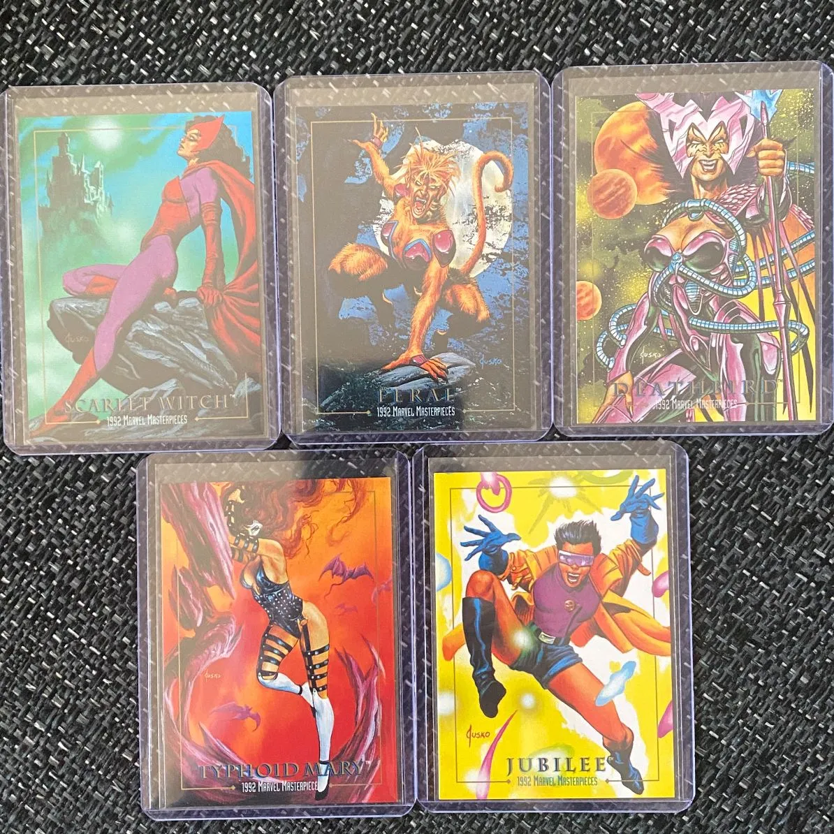 1992 Marvel Masterpieces "Lost Ladies" Rare Cards Complete Set LM #1-5  exclusive Tinset  Whatnot: Shop, Sell, Connect