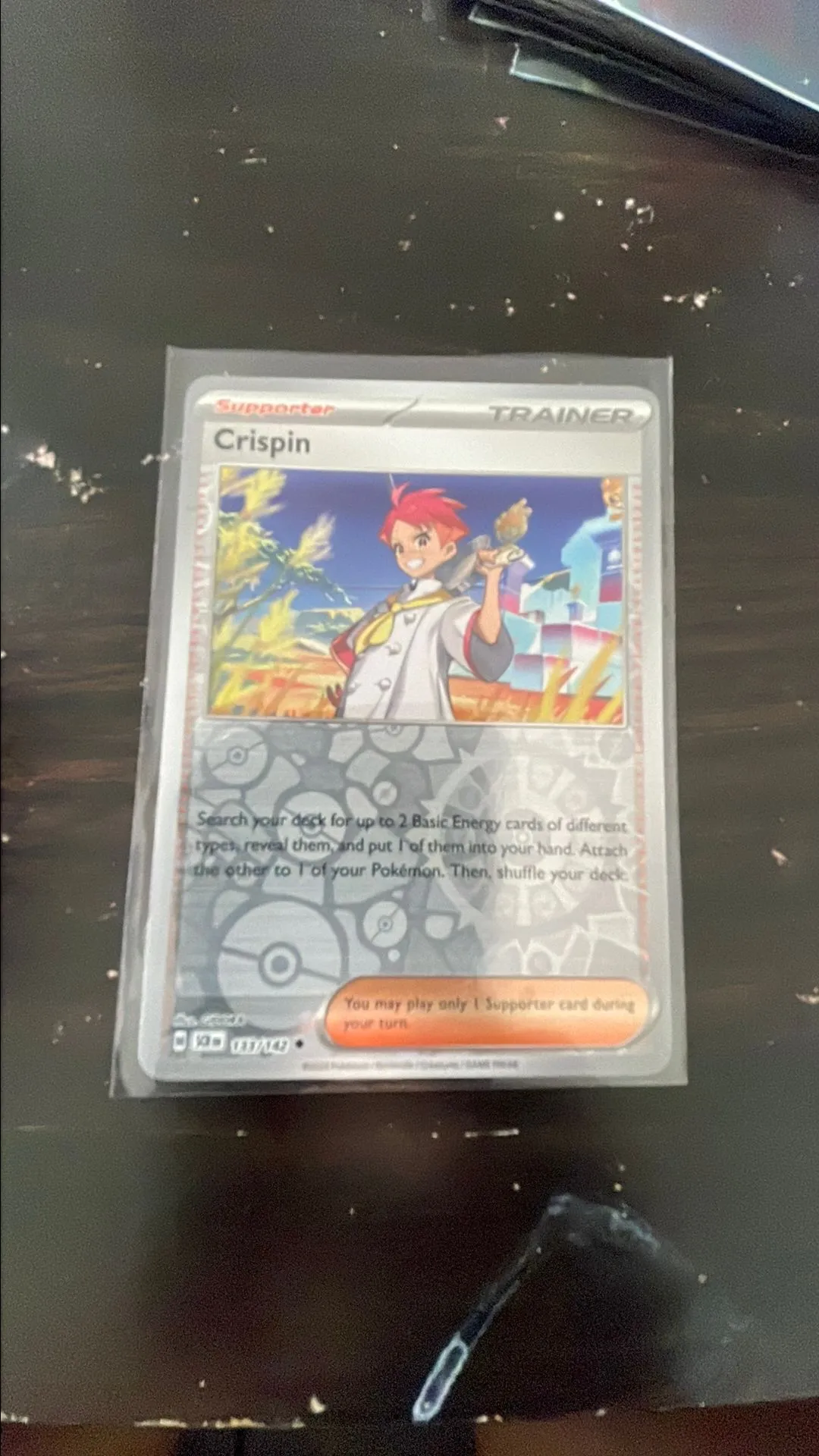 crispin pokemon card Pokémon TCG: Crispin SAR 227/187 sv8a Pokemon Card Terastal Festival e main image 0
