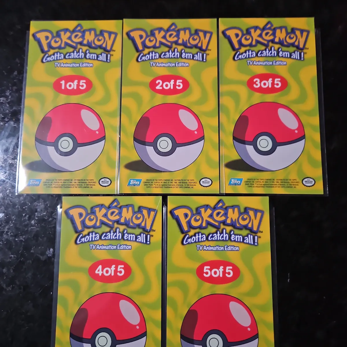 pokemon applin card Topps Pokemon TV Animation Edition Trading Cards main image 1