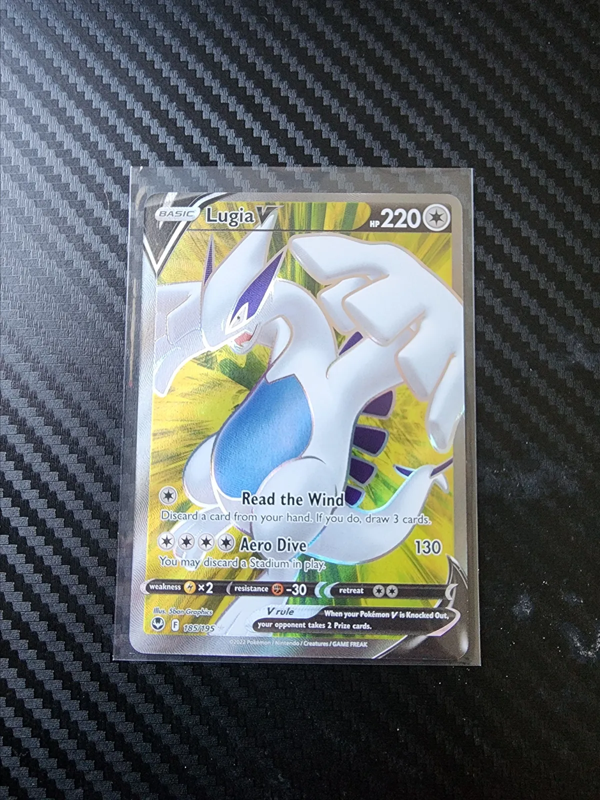 lugia pokemon card Rare Lugia Pokemon Card Credit Card Credit Card Skin – Anime Town Creations main image 0