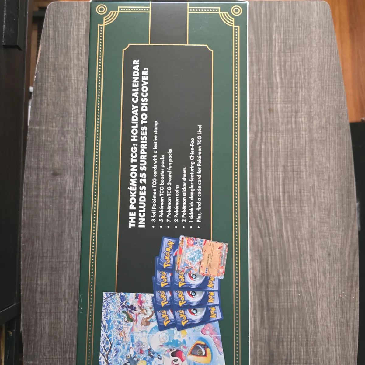 D)Pokemon Holiday Calendar Bundle  Whatnot: Shop, Sell, Connect