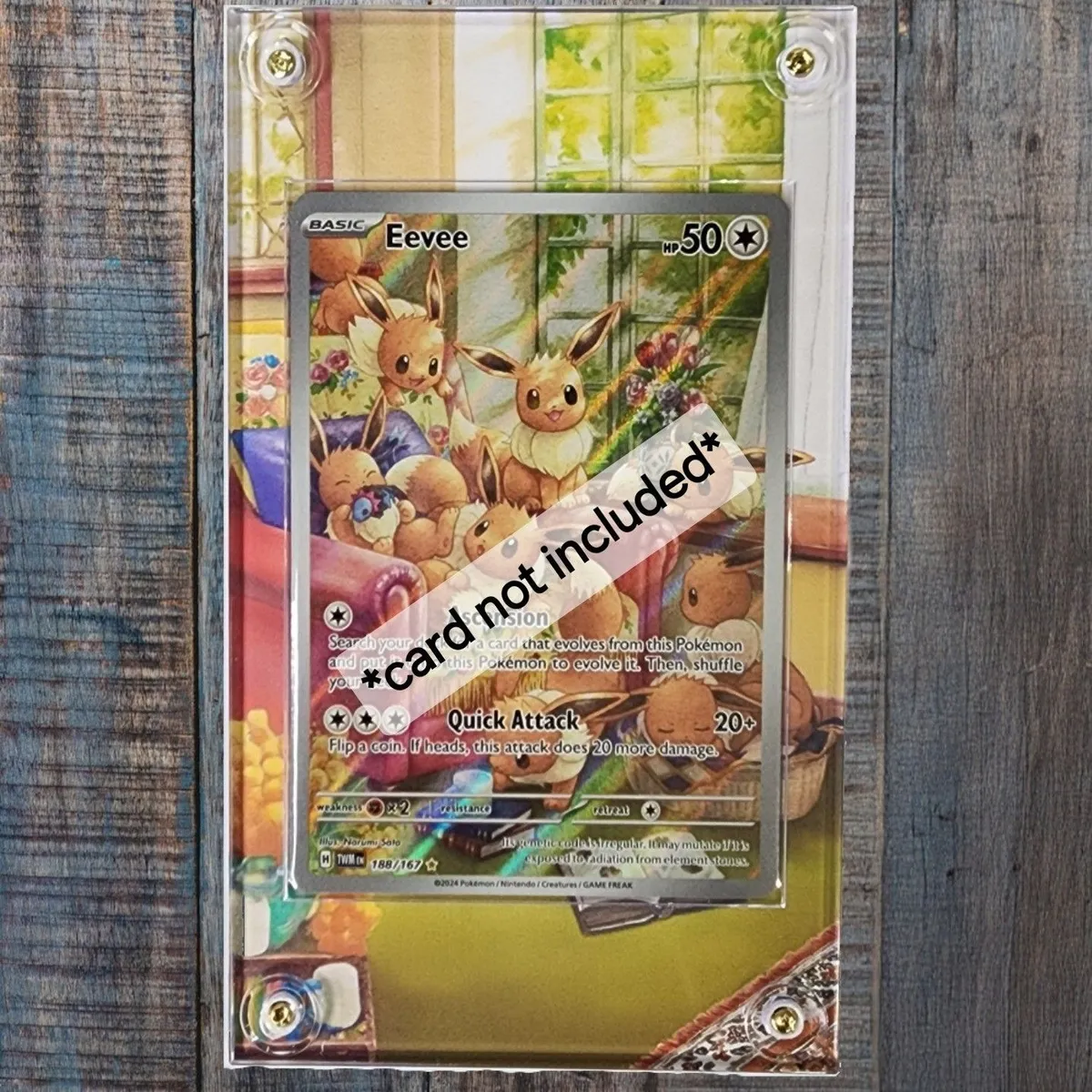 Pokemon Eevee 188 IR Twilight Masquerade Custom Case Slab  Whatnot: Shop,  Sell, Connect