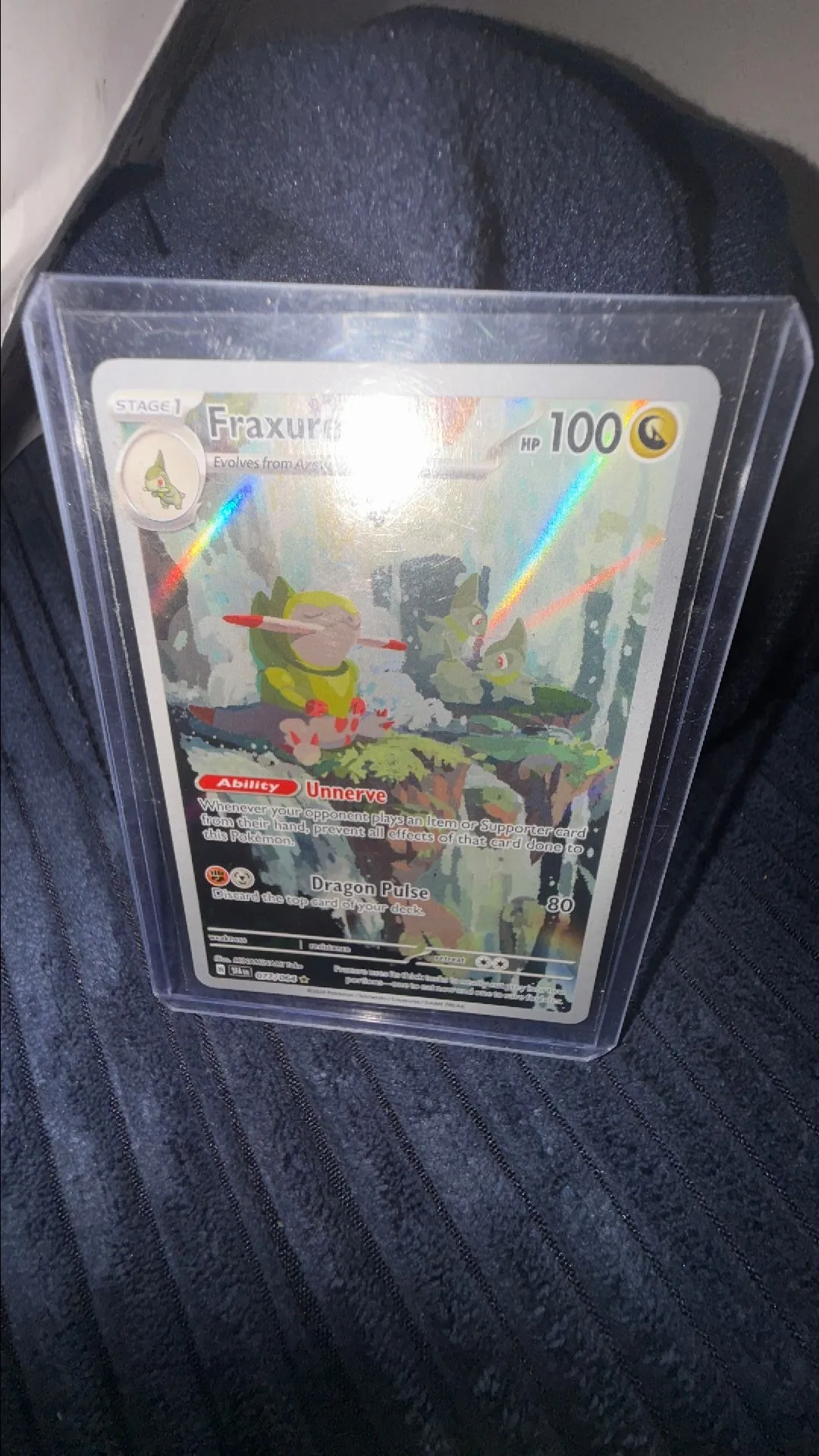 Fraxure 77/64 Illustration Rare Pokmon card from the Shrouded Fable set,   Whatnot: Shop, Sell, Connect