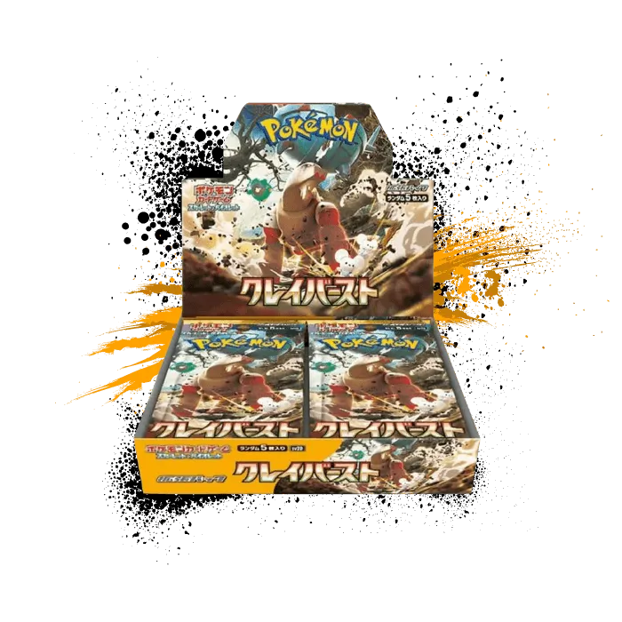 Japanese Pokemon: Clay Burst Booster Box  Whatnot: Shop, Sell, Connect