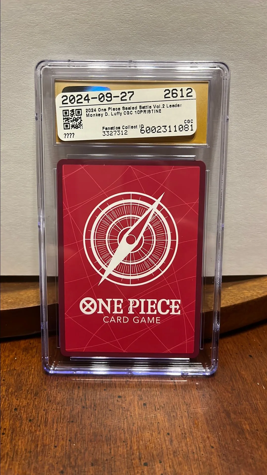 Cgc pristine 10 Monkey D Luffy  Whatnot: Shop, Sell, Connect