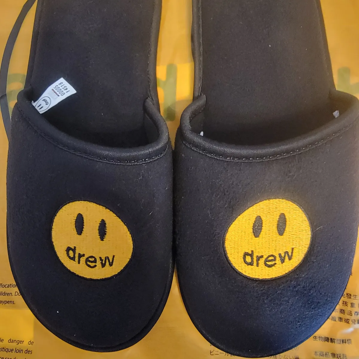 Drew House Slippers Justin Bieber Size S/M · Whatnot: Buy, Sell 