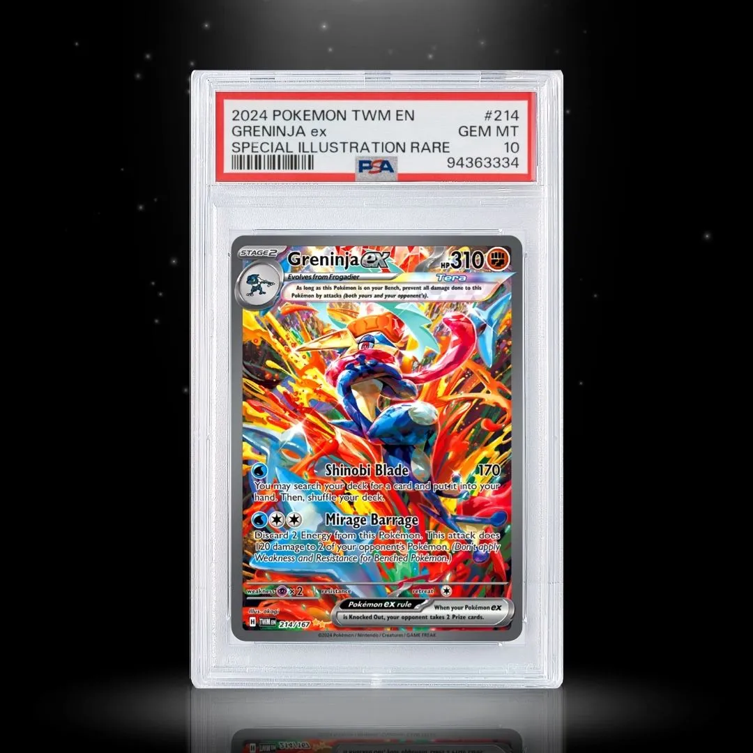 2024 Pokemon Twm En-Twilight Masquerade Greninja Ex Special Illustration  Rare PSA GEM MT 10  Whatnot: Shop, Sell, Connect