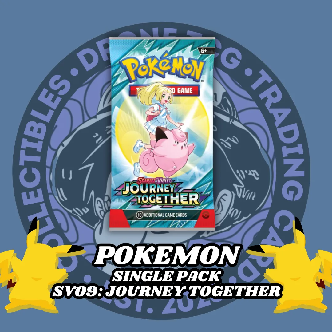 6 POKEMON] Pokmon Journey Together Single Booster Pack - SV09  Whatnot:  Shop, Sell, Connect