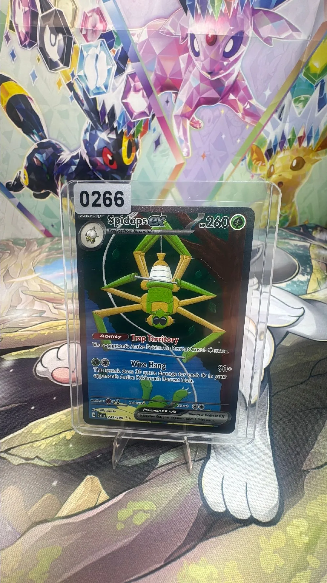 spidops ex pokemon card value Amazon.com: Spidops ex 019/198 Holo - Scarlet & Violet - Pokemon Evolution  4 Card Lot main image 0