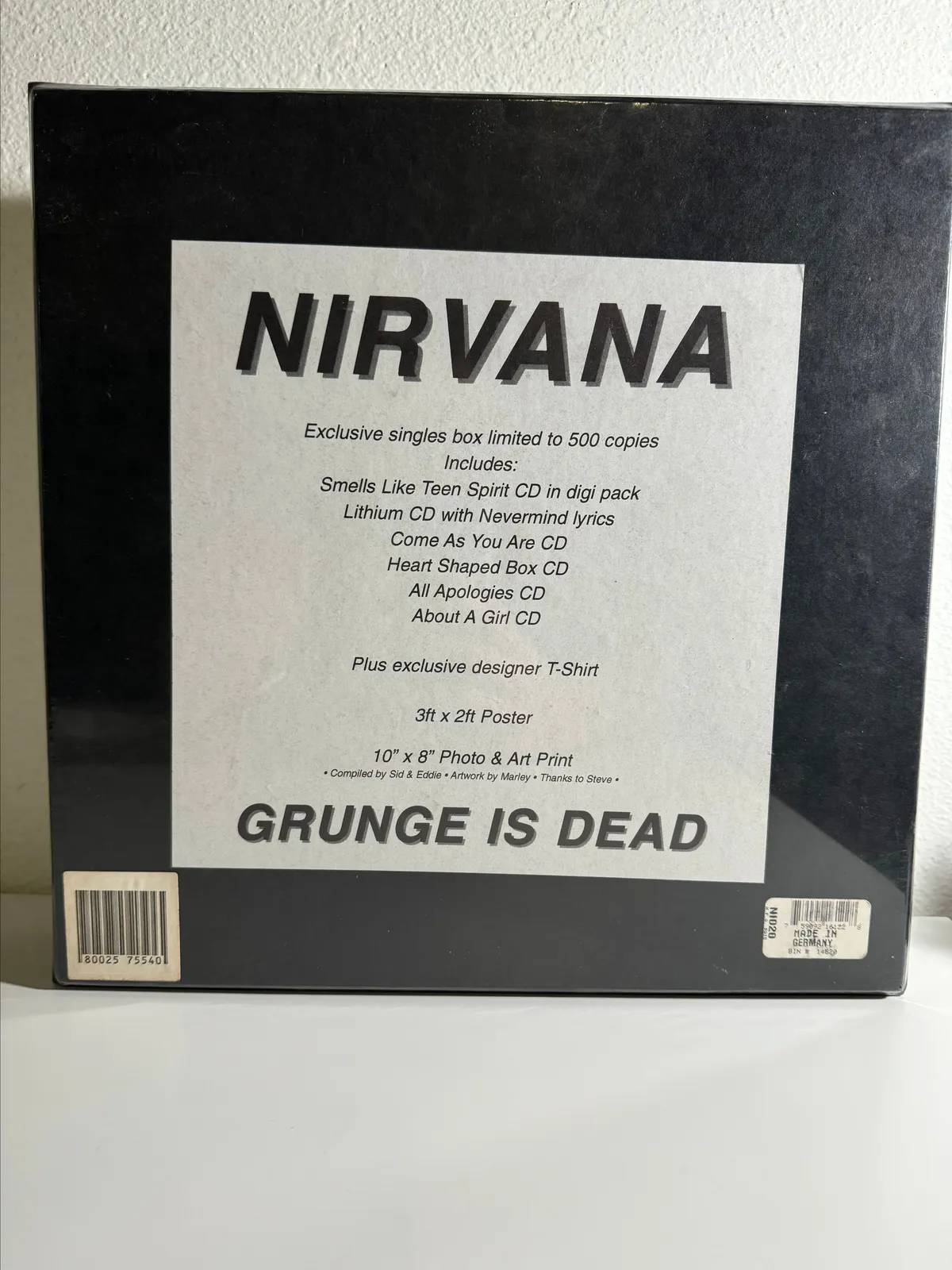 Nirvana Grunge is Dead Box Set · Whatnot: Buy, Sell & Go Live
