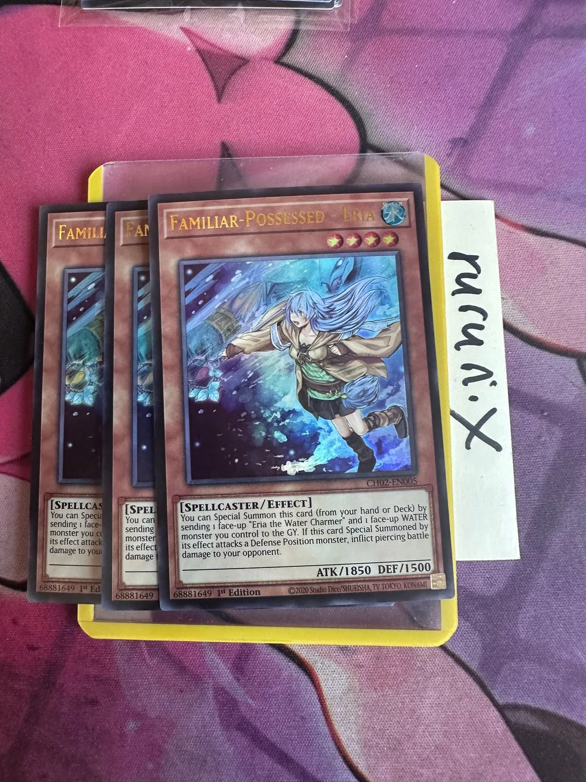 yugioh familiar possessed deck CORI-EN099 - Destiny - Wynn - Super Rare If you do FAMILIAR-POSSESSED-HIITA Yu-Gi-Oh! Like new |