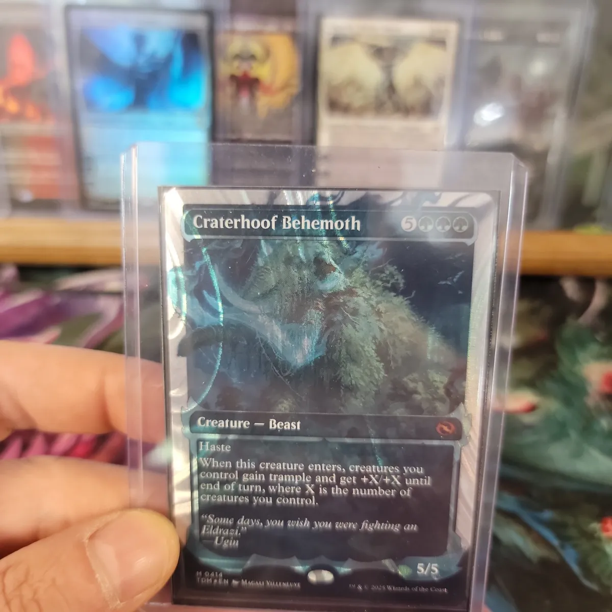 Craterhoof Behemoth Halo Foil  Whatnot: Shop, Sell, Connect