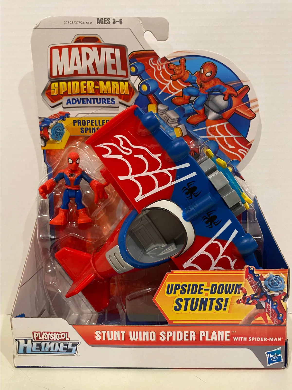 Playskool Marvel Spider-man Adventures Spider-Man Stunt Wing