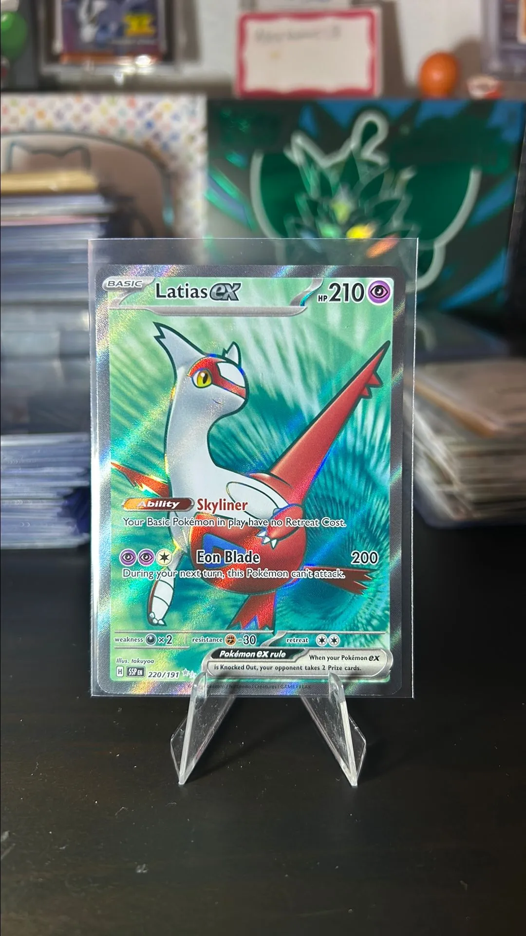 Latias ex 220/191 Sv08: Surging Sparks Holo NM  Whatnot: Shop, Sell,  Connect