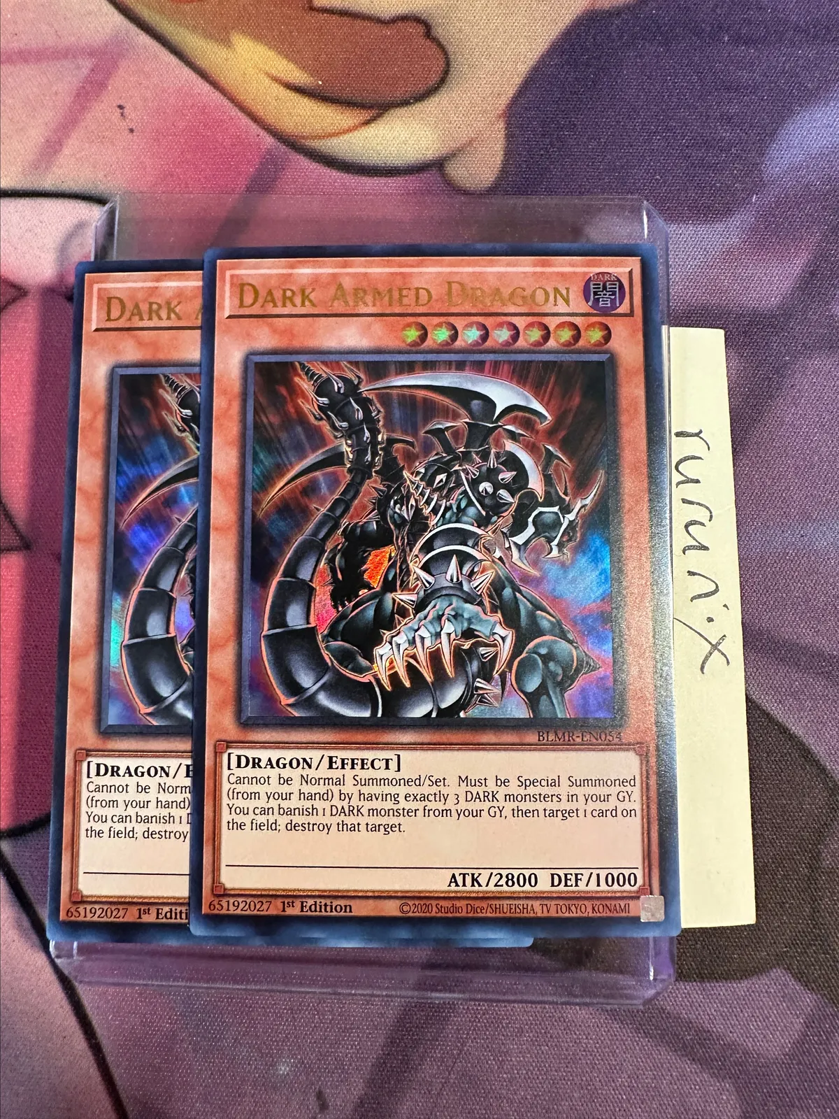 2x Yugioh Dark Armed Dragon BLMR-EN054 Ultra Rare Battles of Legend:  Monstrous Revenge (BLMR)  Whatnot: Shop, Sell, Connect
