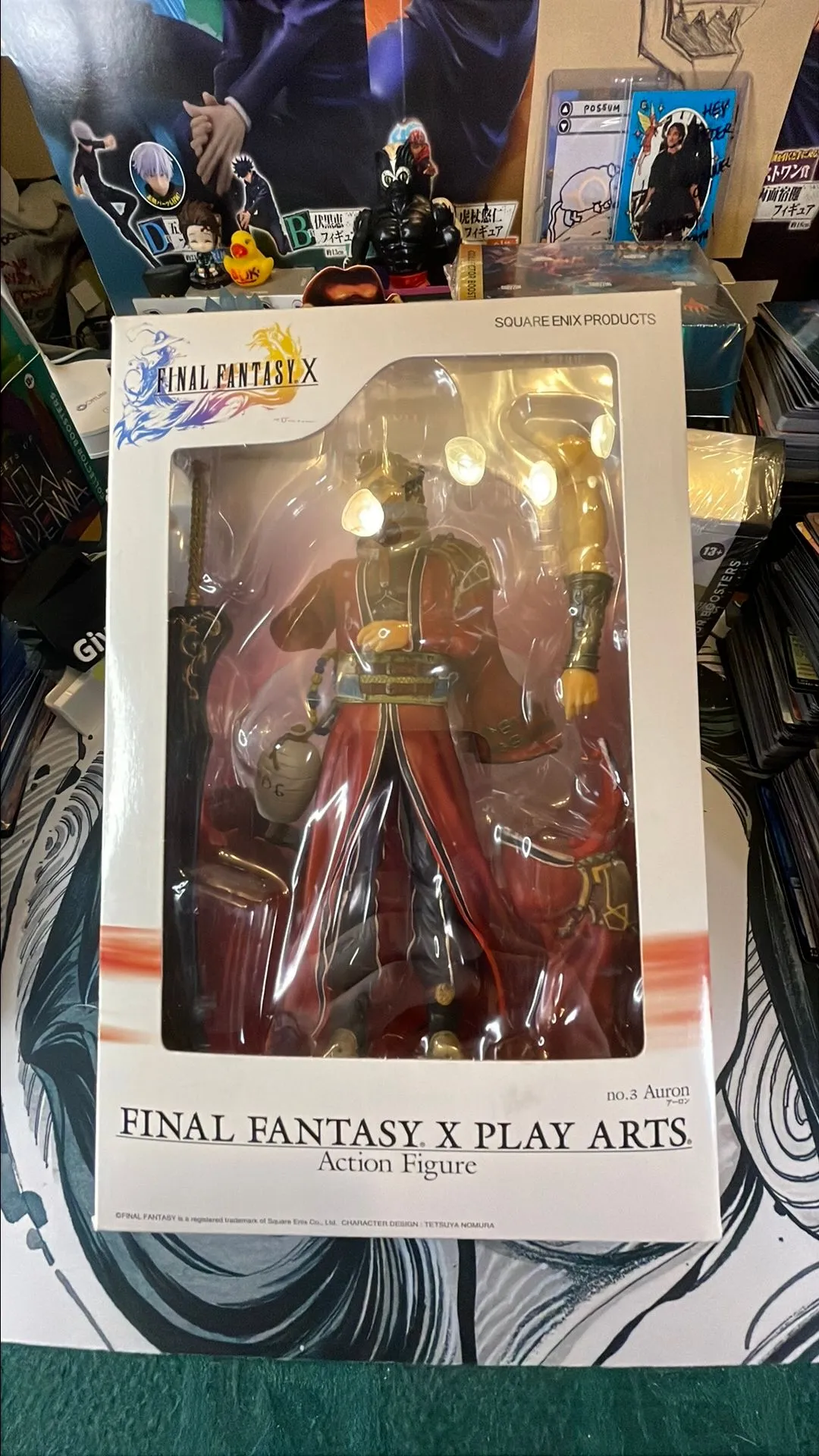Final Fantasy X Play Arts No. 3 Auron Figure  Whatnot: Shop, Sell, Connect