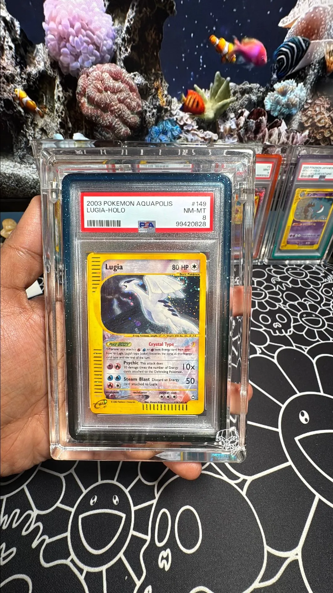 2003 Pokemon Aquapolis Lugia-Holo PSA NM-MT 8  Whatnot: Shop, Sell, Connect