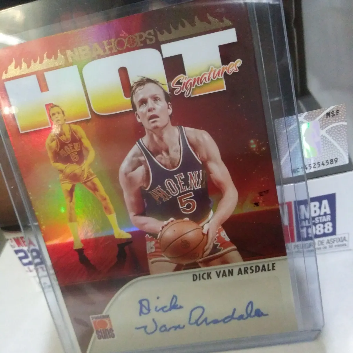 2023-24 NBA Hoops Dick Van Arsdale No. HS-VAN Hot Signatures Autp ·  Whatnot: Buy, Sell & Go Live