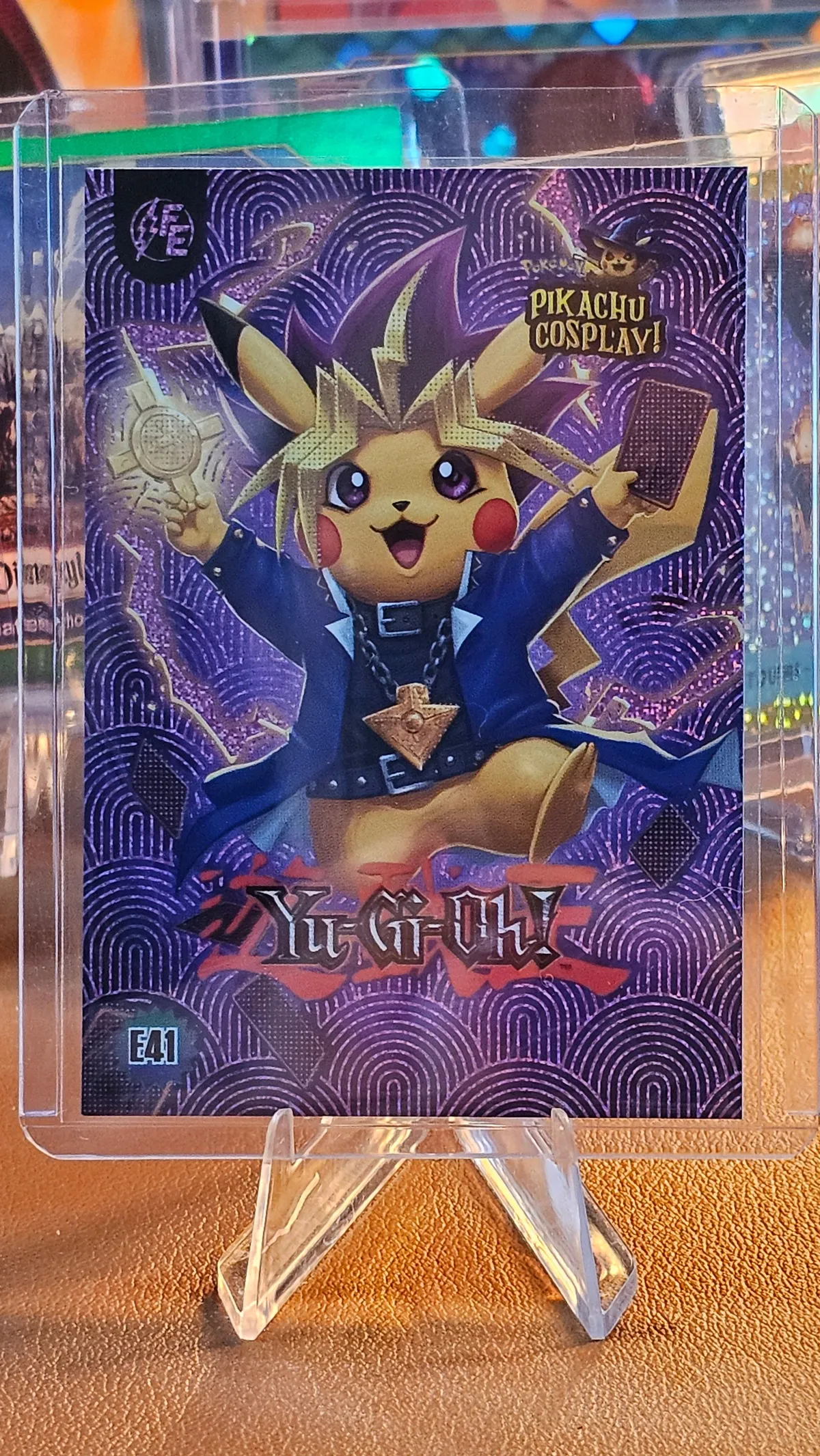 pokemon card pikachu cosplay Rare Purple Edition Holofoil Yami Yugi # E41 Yu-Gi-Oh! · Whatnot: Shop, Sell, Connect Inspired by the Pikachu cosplay