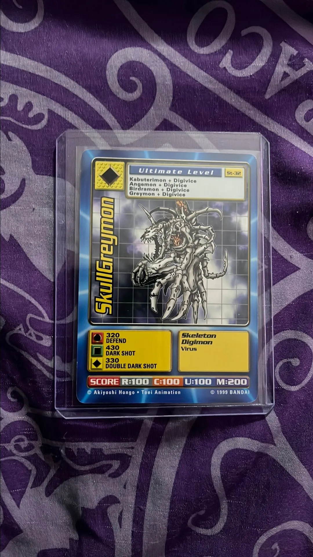 digimon skullgreymon card Digimon TCG