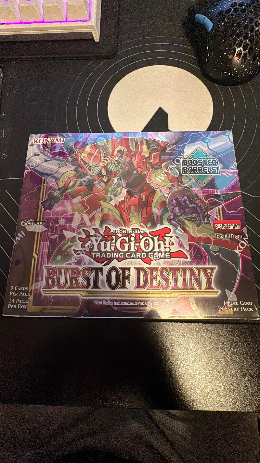 yugioh burst of destiny booster box Yu-Gi-Oh! Burst of Destiny CG 1742 Japanese Booster Box — Japan2UK