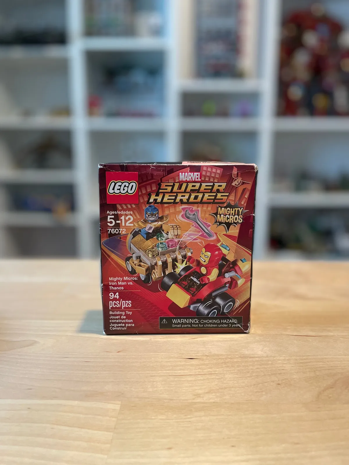 76072 Mighty Micros: Iron man Thanos marvel Lego set · Whatnot
