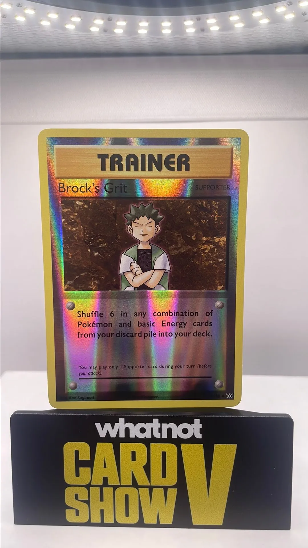 brock's grit pokemon card Brock's Grit Full Art - 107/108 - Evolutions