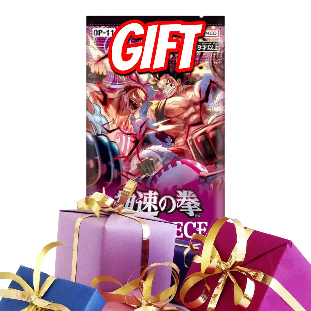 SPONSOR - One Booster Pack of Bandai One Piece OP-11 A Fist of Divine Speed  Giveaway!!  Whatnot: Shop, Sell, Connect
