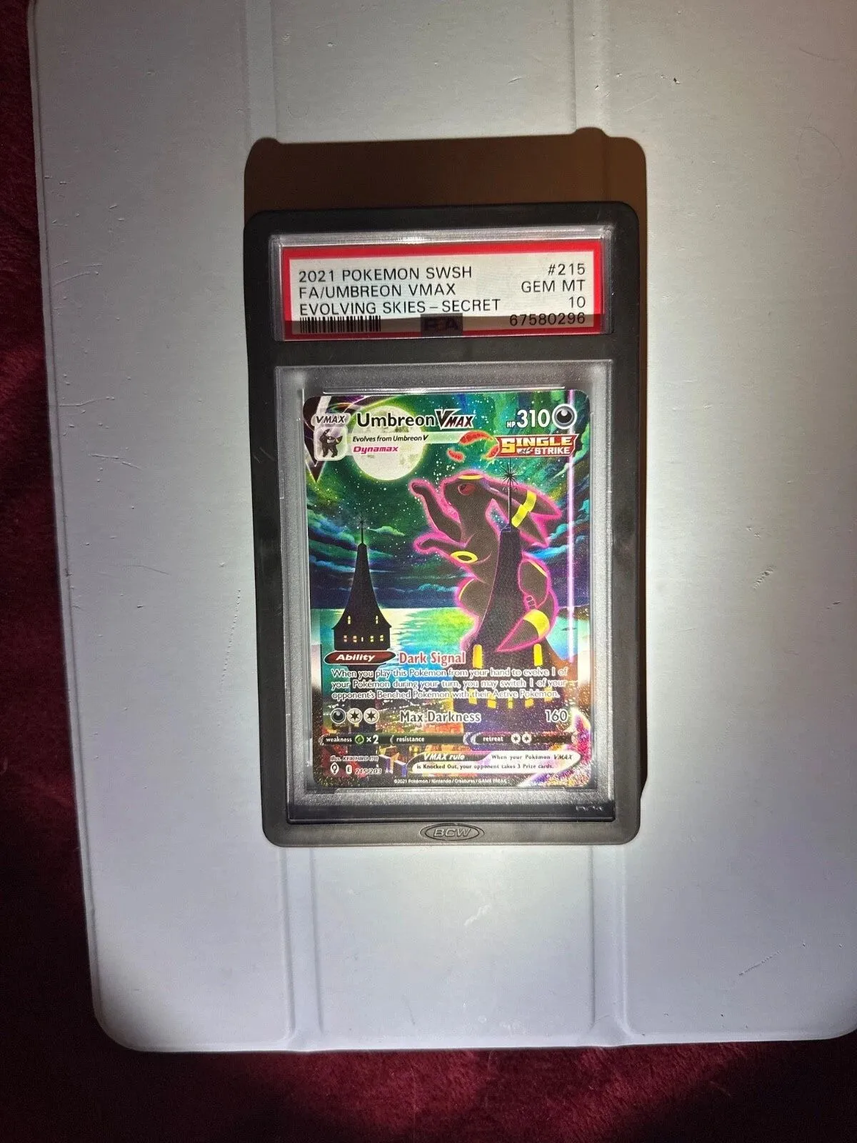 what are rare pokemon cards worth Rare Umbreon Pokemon Card Holographic Credit Card Holographic Credit Card  Skin – Anime Town Creations
