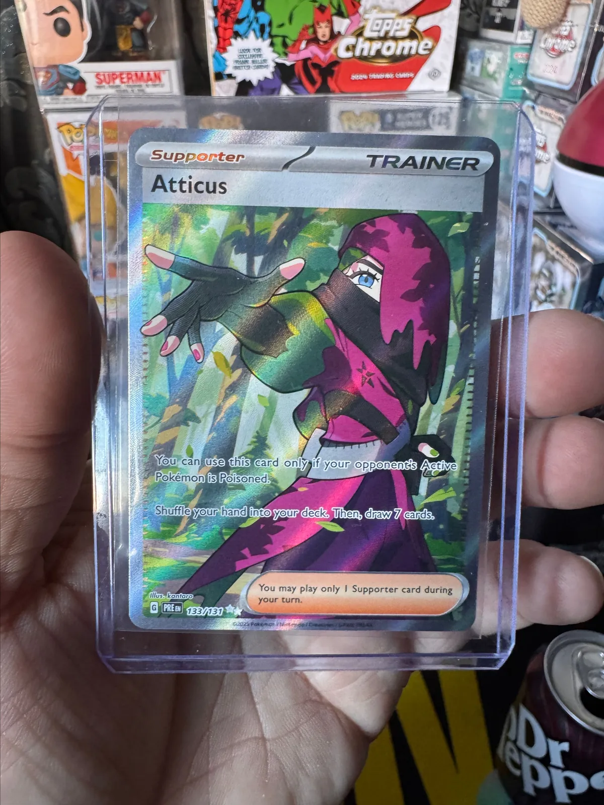 atticus pokemon card prismatic 134/131 - Atticus Pokemon Card main image 0