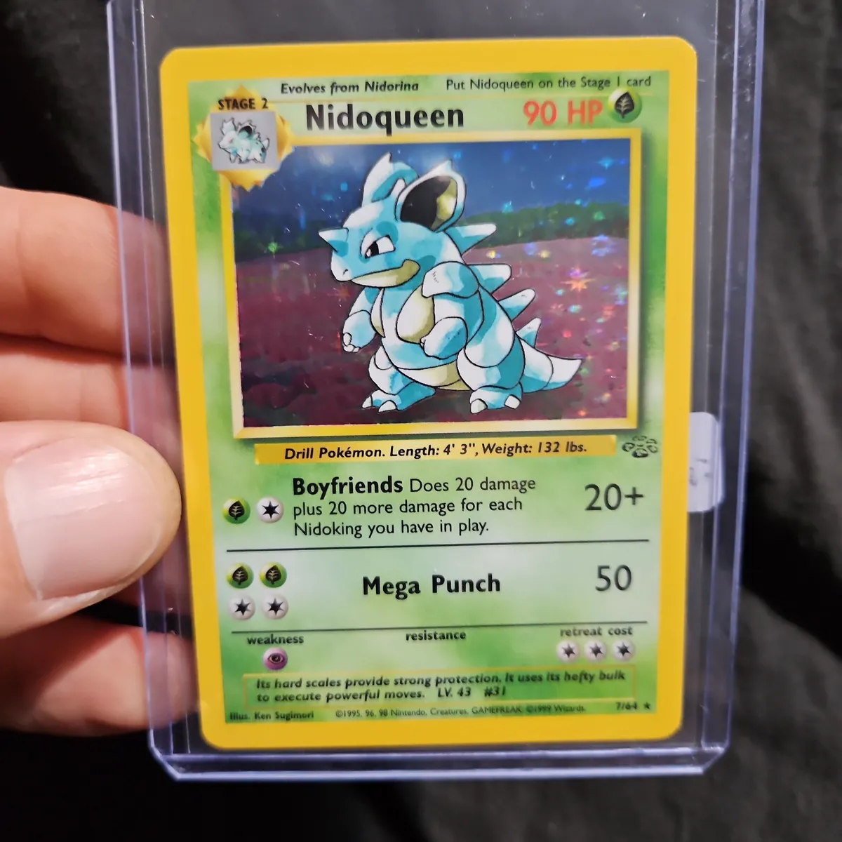 Nidoqueen - Holofoil - Jungle - 1999 - Pokmon  Whatnot: Shop, Sell,  Connect