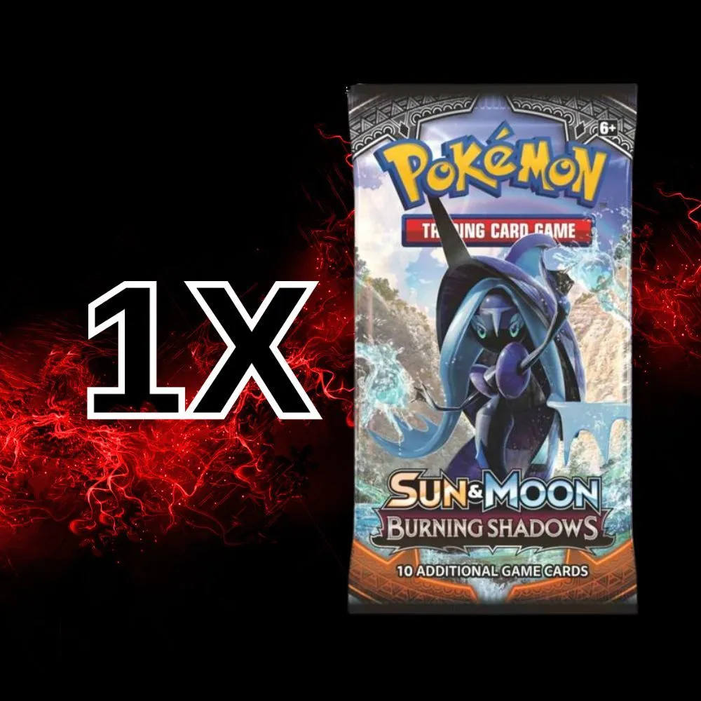 how much is a burning shadows booster box Pokemon Sun & Moon Burning Shadows Sleeved Booster Pack – Trading Card  Market main image 1