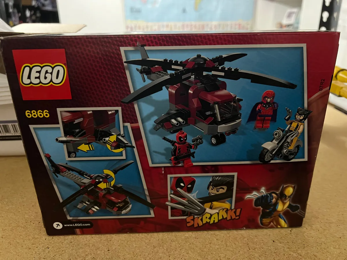 6866 Wolverine's Chopper NIB sealed The one