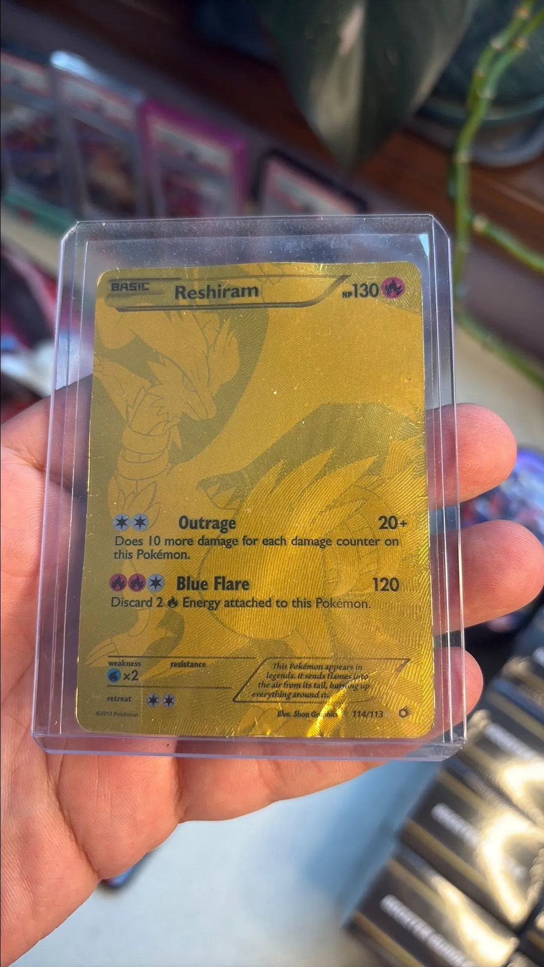 Reshiram 114 Legendary Treasures Played  Whatnot: Shop, Sell, Connect