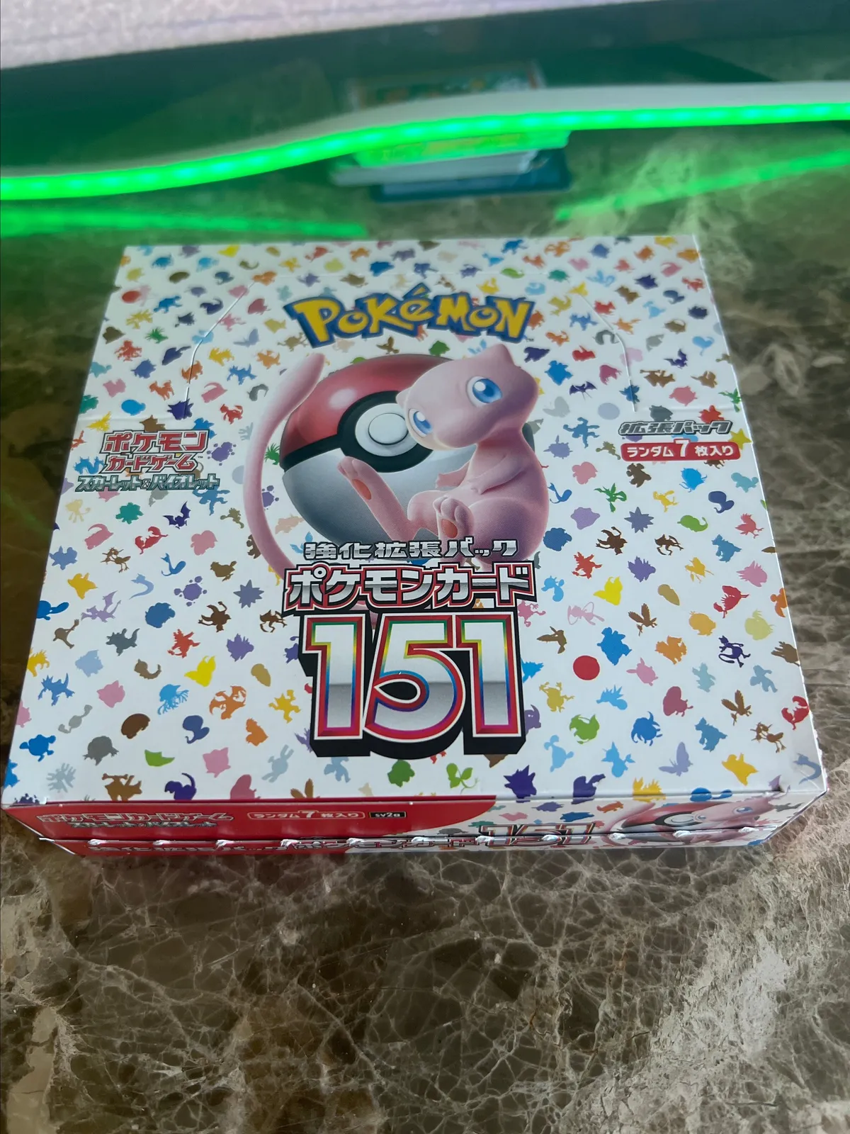 pokemon 151 no booster box Pokemon Card 151 Booster Box Japanese SV2a No Shrink Wrap – BRAVE STORE main image 0