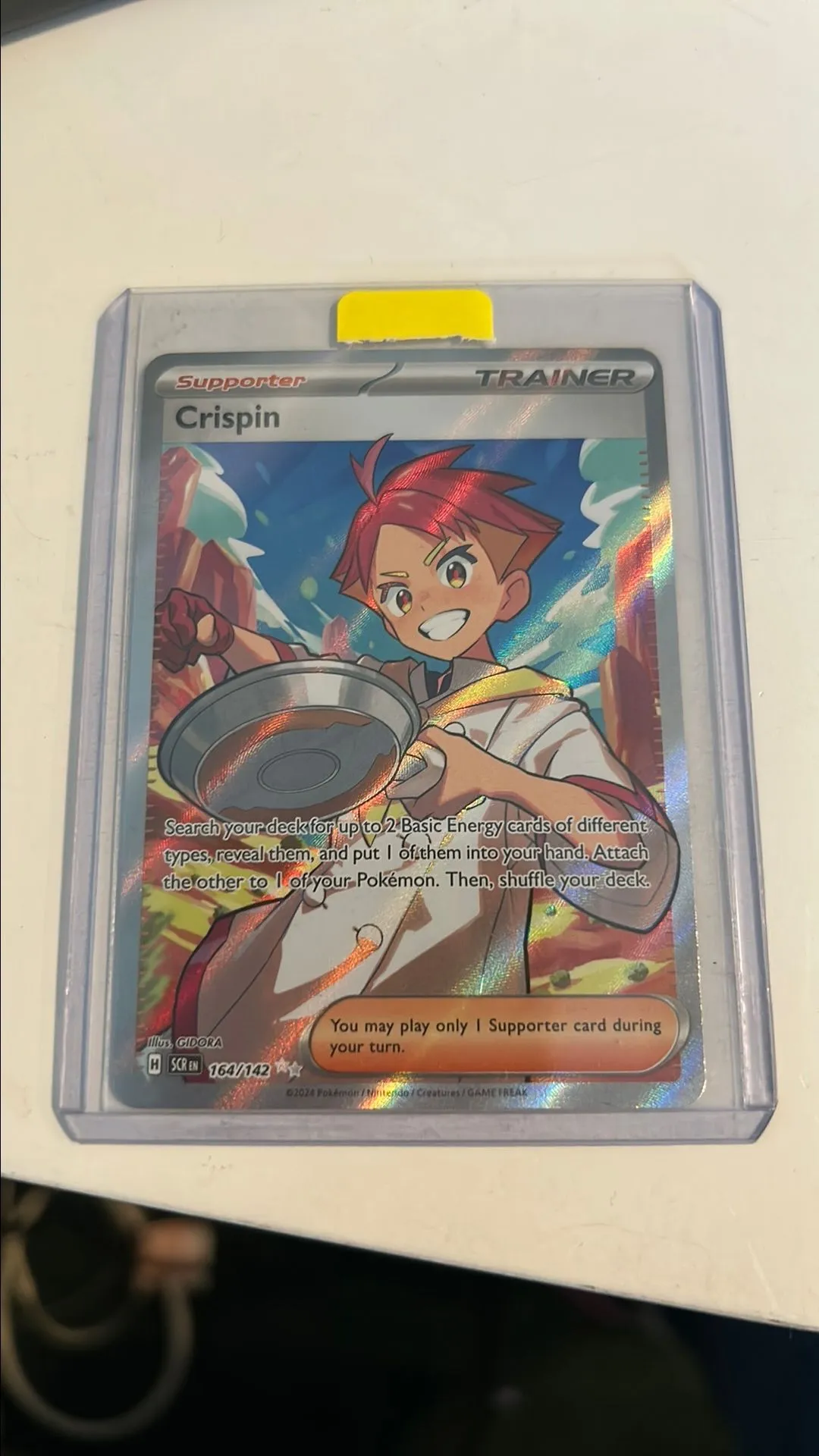 Crispin Pokemon  Ultra Rare  164/142 Stellar Crown  Whatnot: Shop, Sell,  Connect