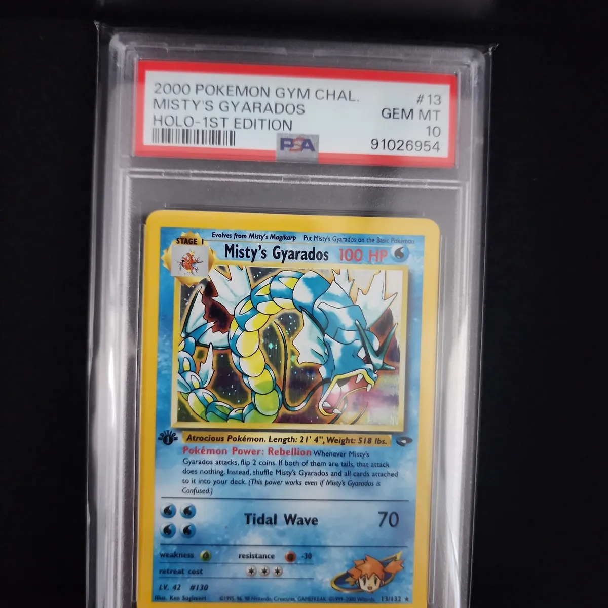 pokemon cards gx and ex and mega ebay Gyarados Gold Star Holon Phantoms 1st Edition #008 Japanese PSA 9  TBC  Games