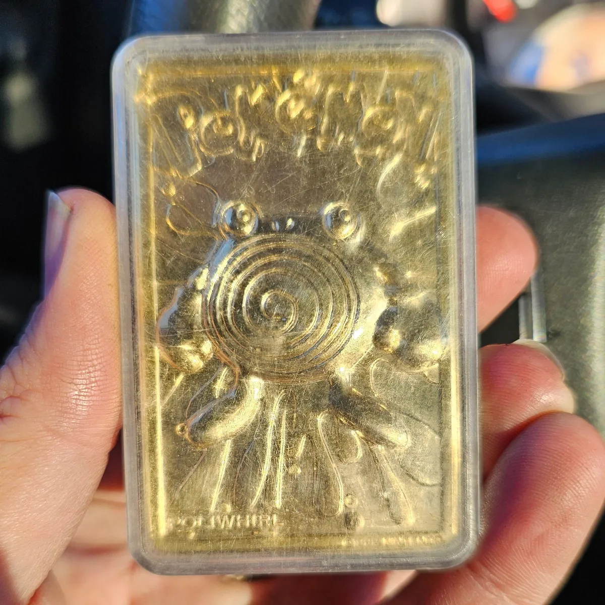 Poliwhirl 23 Karat Gold Plated Trading Card  Whatnot: Shop, Sell, Connect