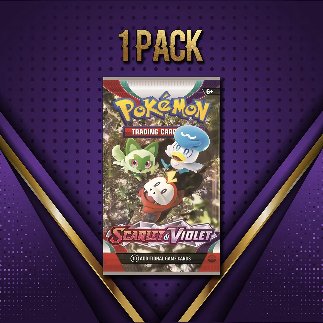 SV01: Scarlet & Violet Base Set - 1 Booster Pack  Whatnot: Shop, Sell,  Connect