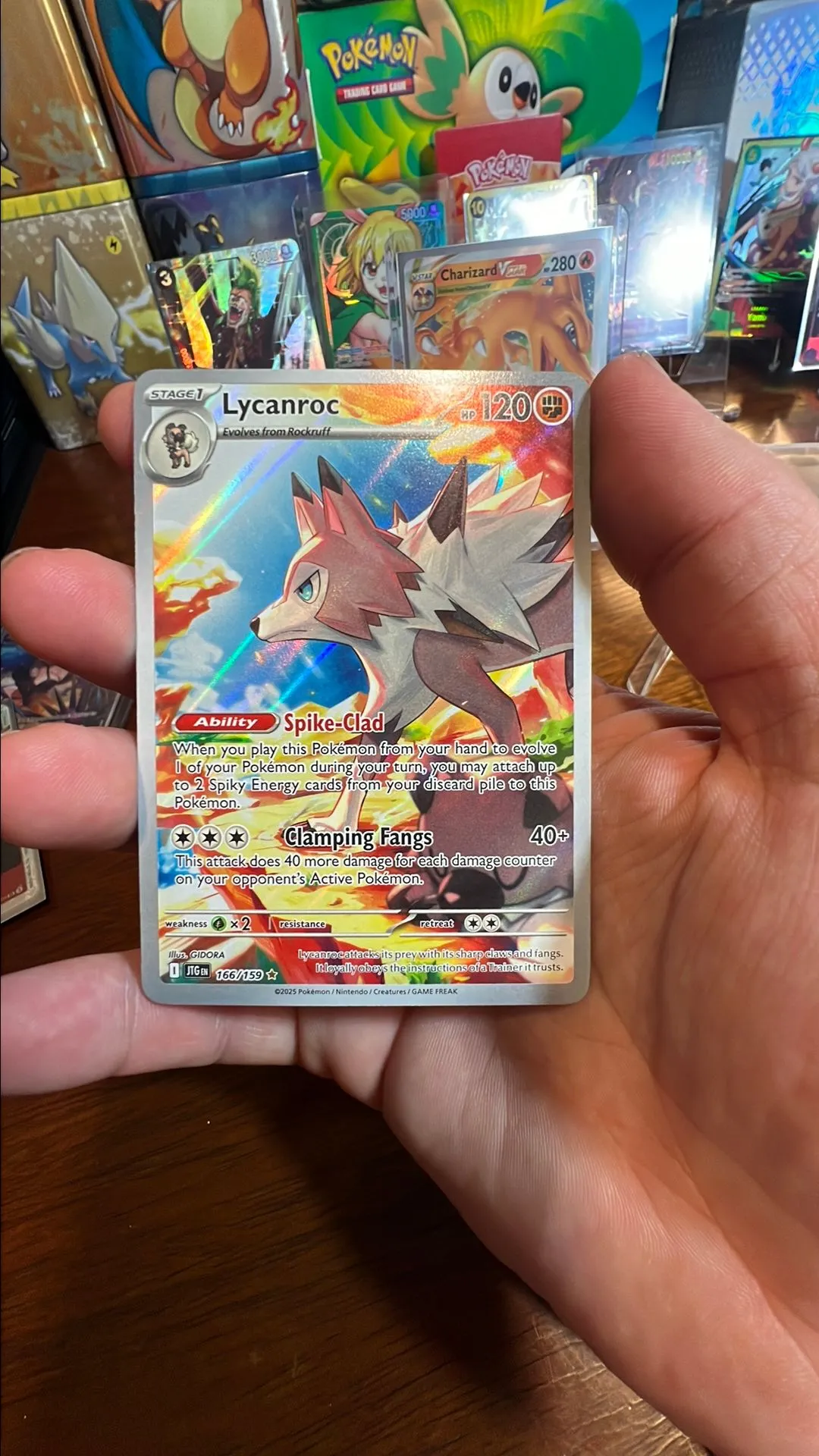 Lycanroc 166/159 IR Pokmon journey together English Nm/M  Whatnot: Shop,  Sell, Connect