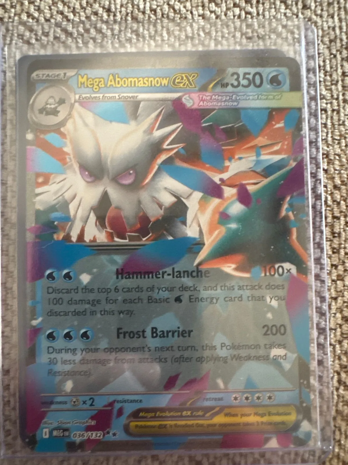 Mega Abomasnow EX (Full Art)  Whatnot: Shop, Sell, Connect