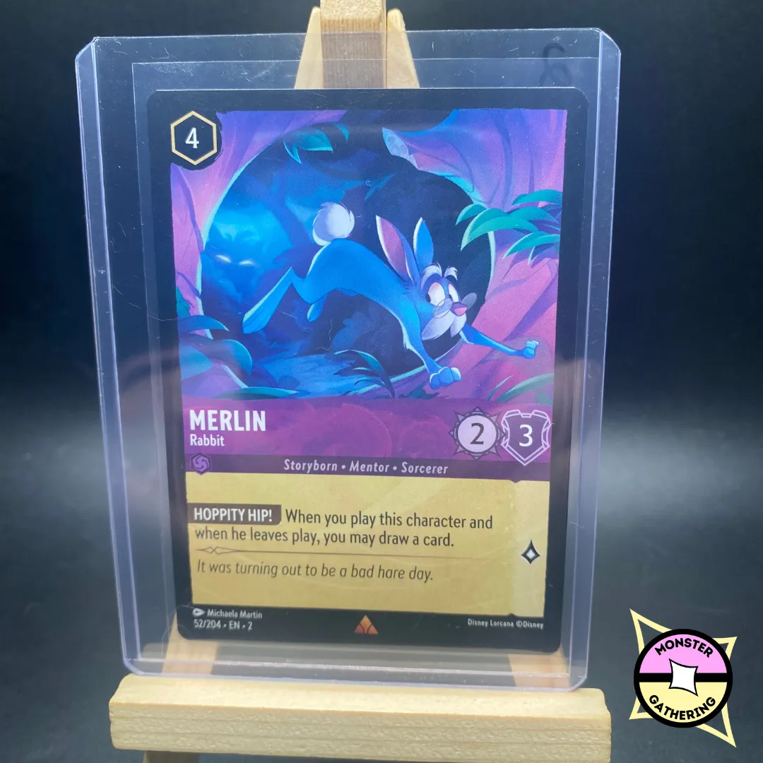 Merlin Rabbit - Rare from Disney Lorcana Floodborn  Whatnot: Shop, Sell,  Connect