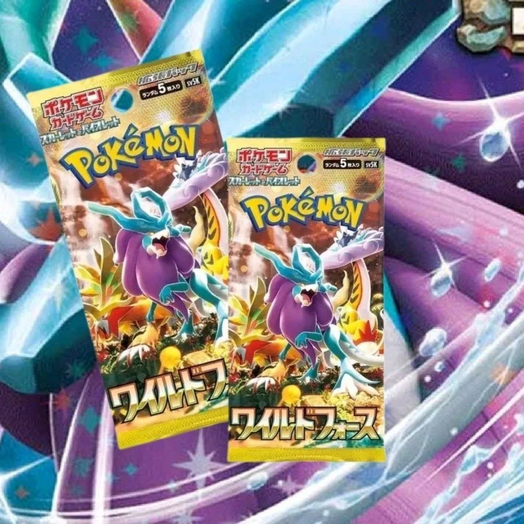 pokemon wild force japanese booster box Pokemon Scarlet & Violet Wild Force Japanese Booster Box