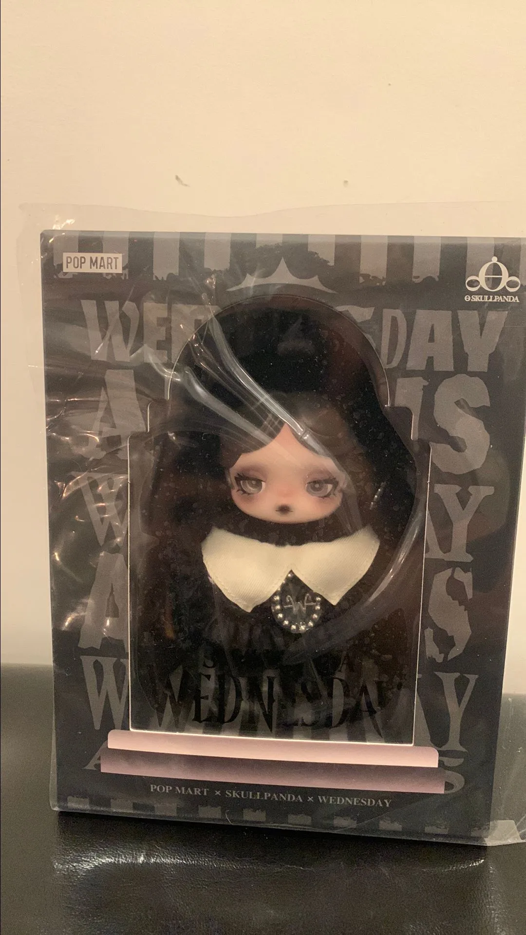 white christmas dresses Skullpanda Wednesday Classic Dress Version Vinyl Plush Doll Pendant 20 –  TOYSEZ main image 0
