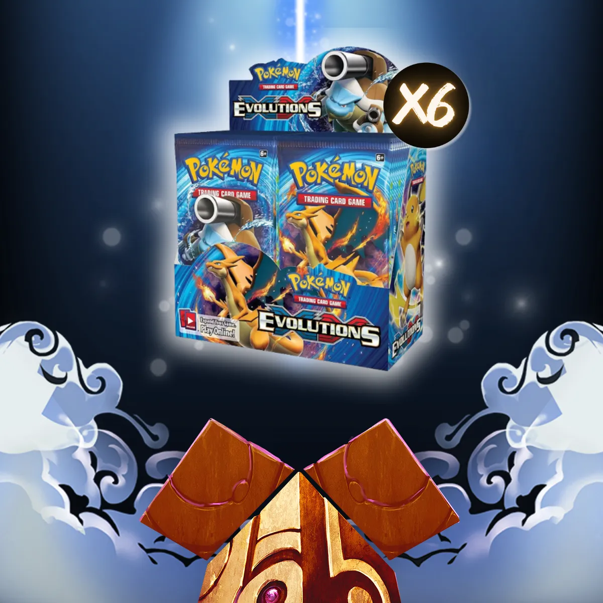 evolutions booster box for sale Amazon.com: Pokémon TCG: Mega Evolution Enhanced Booster Display Box : Toys  & Games main image 1